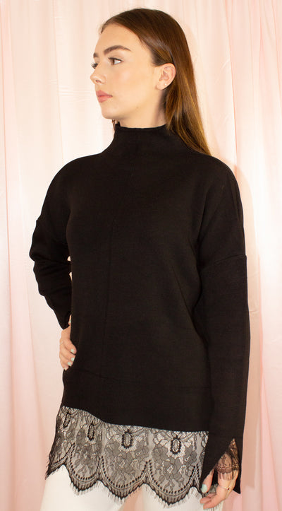 black-knitted-high-neck-long-top-side